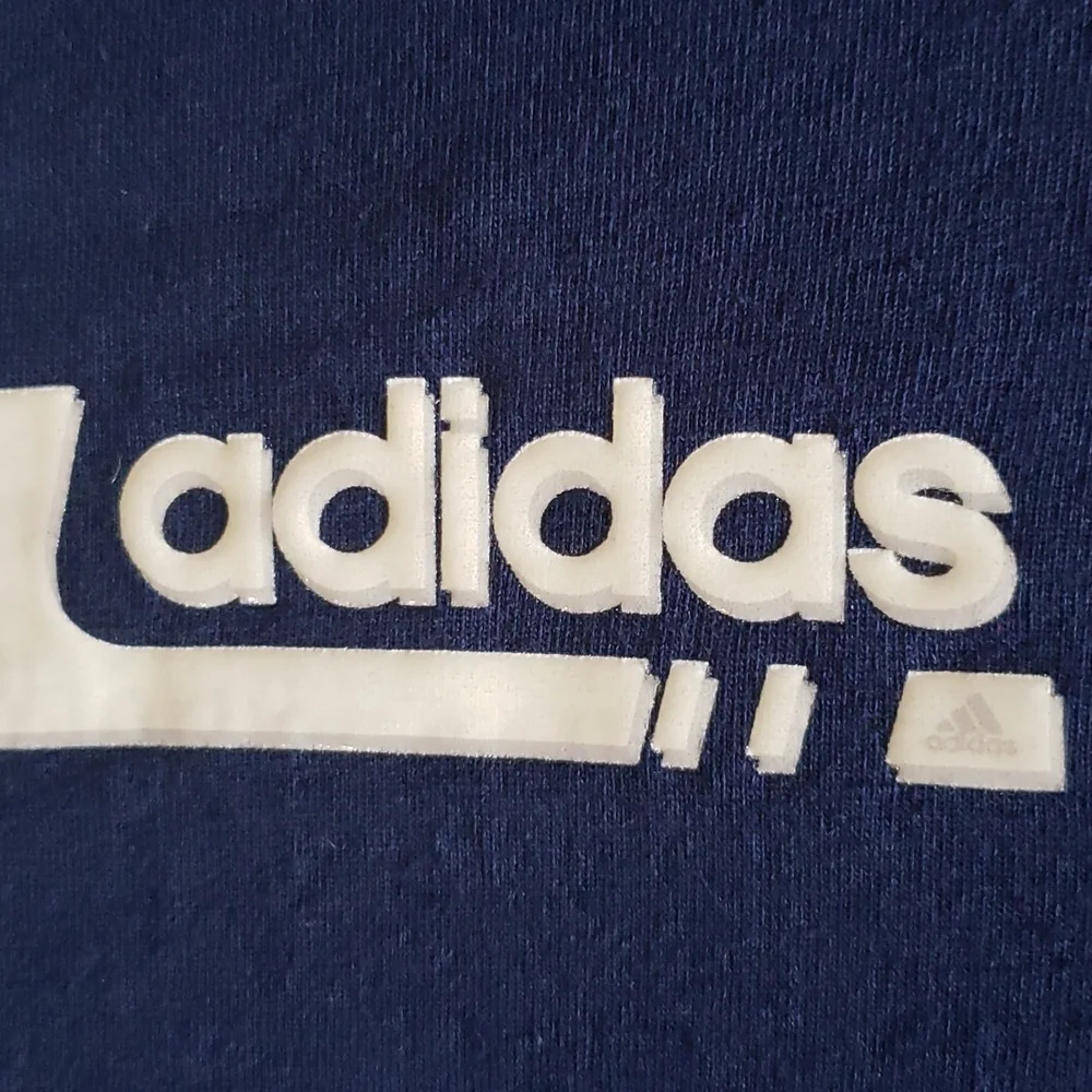 Adidas Blue Short Sleeve Tee